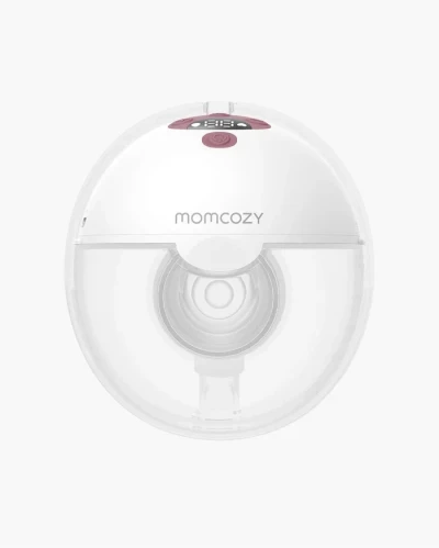 Momcozy M5 Single Wearable Breast Pump – Lightweight Hands-Free Pump with Mixed Mode, 3 Modes, 9 Suction Levels & Multiple Flange Sizes