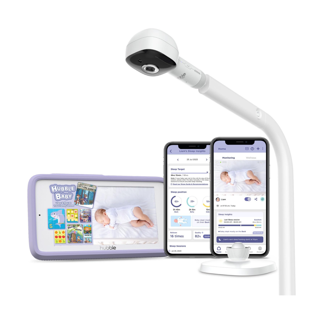 HUBBLE CONNECTED SkyVision AI Powered HD bABY mONITOR