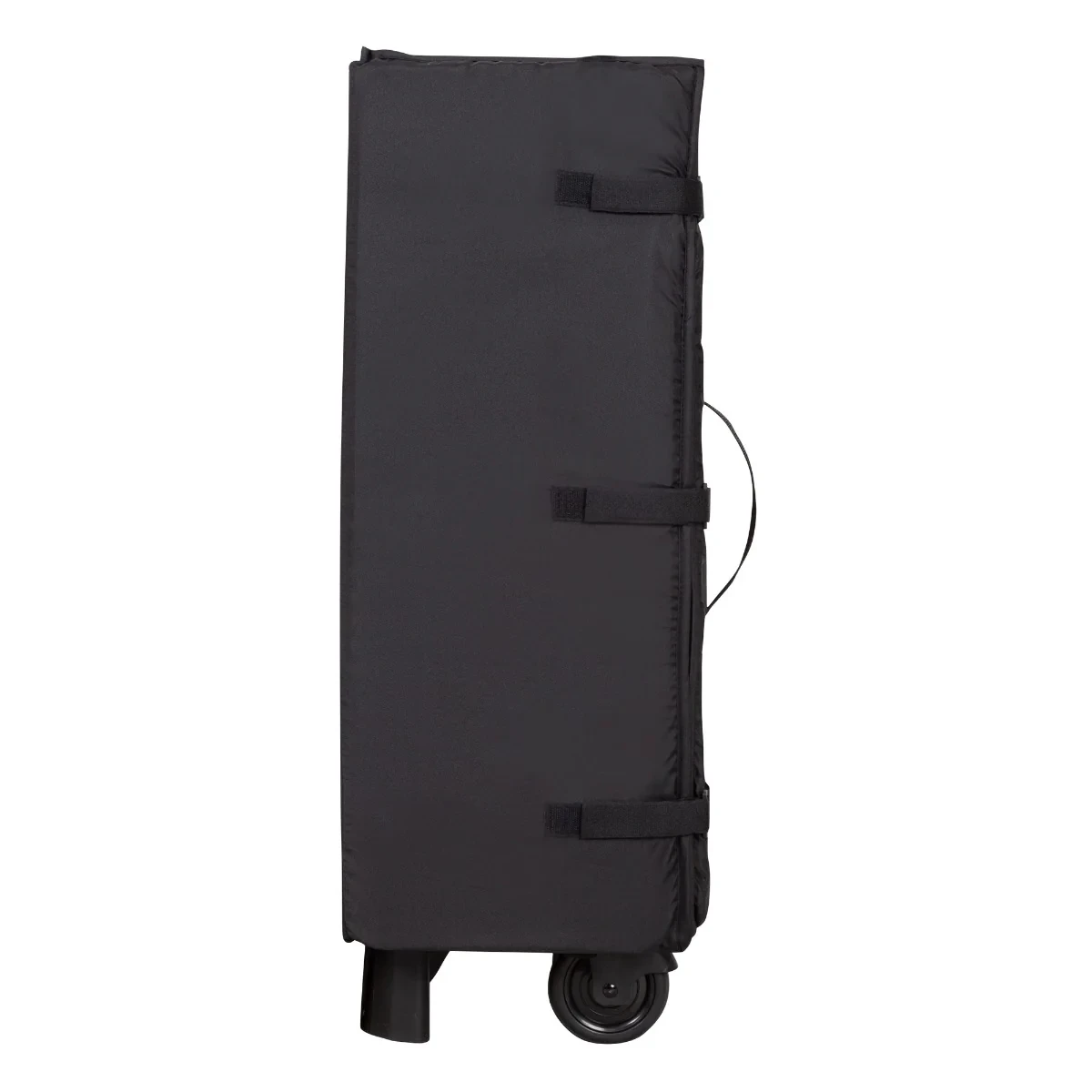 4-in-1 Convertible Twins Baby Playpen with Bassinet, Changing Table & Traveling Tote Bag, Portable Playard with Canopy, Wheel & Storage Organizer