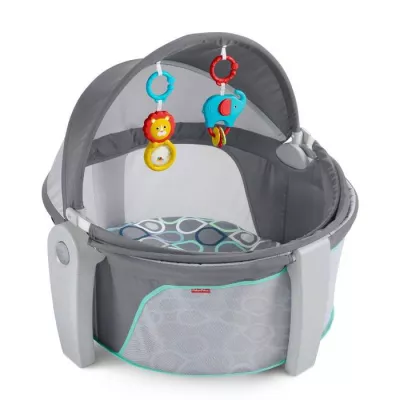 YaYaYa  On-The-Go Baby Napping Playing Bassinet.