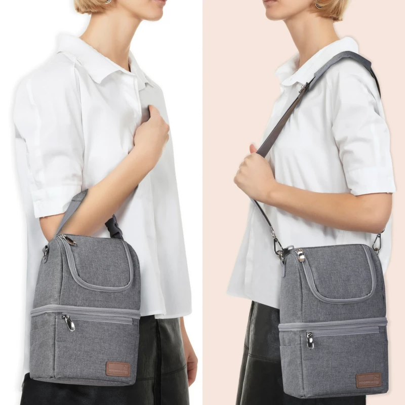 Momcozy Insulated Baby Bottle Bag, Breastmilk Cooler Bag