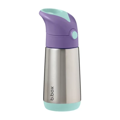 B.Box Insulated Drink & Water Bottle | Insulated Double Wall Stainless Steel | Keeps Drink Cold Up to 8hrs, Warm Up to 6hrs | 350ml | 12m+