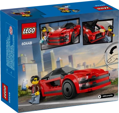 Red Sports Car - 60448