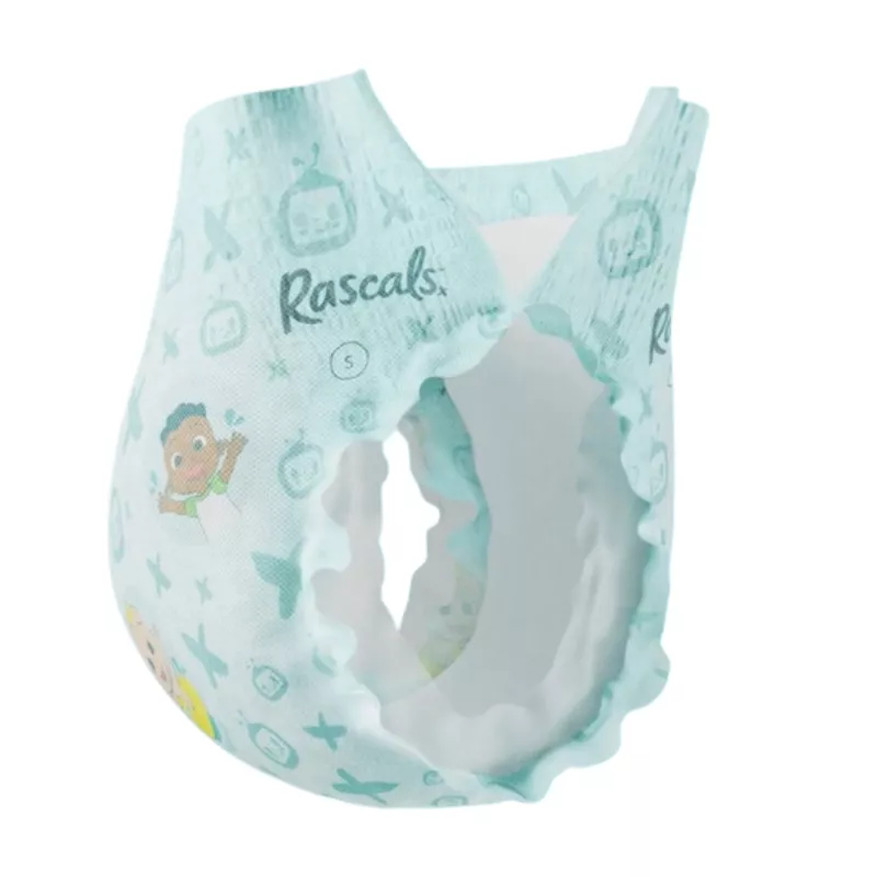 Rascals Premium CoComelon Swim Pants for Babies & Toddlers – No Swell Core, Triple Leak Guard, Easy Tear Sides