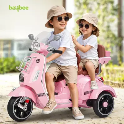 Three Wheel New Children Electric Ride on Car Motorcycle, With Built-in Music, LED Lights, Bluetooth, and USB Connectivity, Suitable For Age 1-5