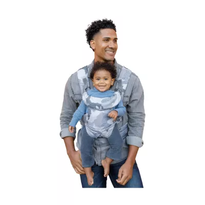 Infantino Flip Advanced 4-in-1 Carrier, Convertible Baby Carrier, Face-In & Face-Out Front and Back Carry , For Newborns & Toddlers, Camo print