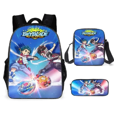 Kids Cartoon Backpack, Vibrant Cartoon Design, Perfect for Primary School