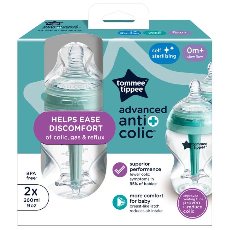 Tommee Tippee Advanced Anti Colic Bottles Set of 2