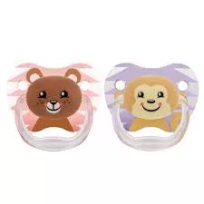 Dr Brown's Silicon PreVent Pacifier, 6-18m, Pack of 2