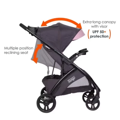 Baby Trend Tango Travel System with Ally Infant Car Seat – Lightweight Stroller & Car Seat Combo for Newborns to 5 Years