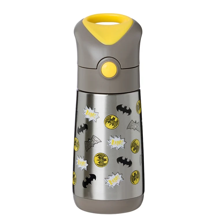 B.Box Insulated Drink & Water Bottle | Insulated Double Wall Stainless Steel | Keeps Drink Cold Up to 8hrs, Warm Up to 6hrs | 350ml | 12m+