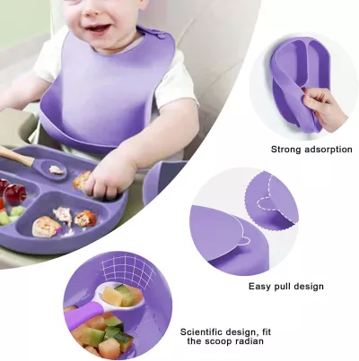 Silicone Baby Feeding Set