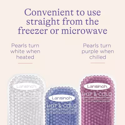 Cold & Warm Reusable Post-Birth Relief Pad, Freezer and Microwave Post-birth Essentials