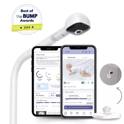 HUBBLE CONNECTED SkyVision AI Powered HD bABY mONITOR