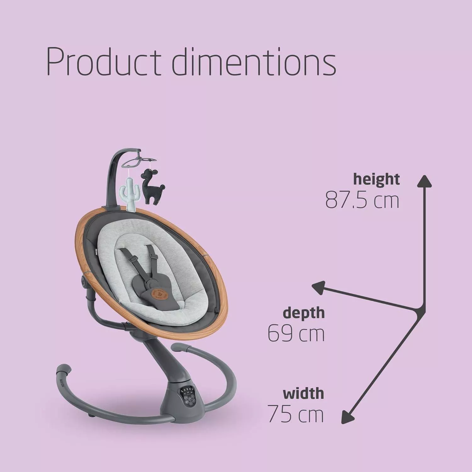 Maxi-Cosi Cassia Electric Baby Swing Chair