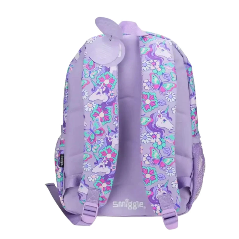 Smiggle Magical Unicorn Backpack – Glitter School Bag with Multiple Compartments, Lightweight & Durable Back-to-School Backpack for Kids