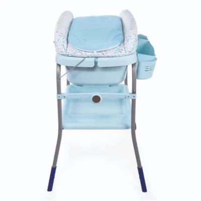 Chicco 2-in-1 Bath And Changing Table, With Changing Mattress, bathtub, and ample storage, 0m+