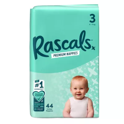 Rascal Premium Baby Diapers, Suitable for Newborns, Infants, and Active Toddlers | Soft, Safe, and Leak-Proof