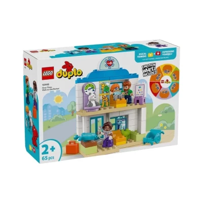 DUPLO FIRST TIME: VISIT WITH THE DOCTOR - 10449,LEGO Logocal thinking Toy, 2 years+, 65Pcs