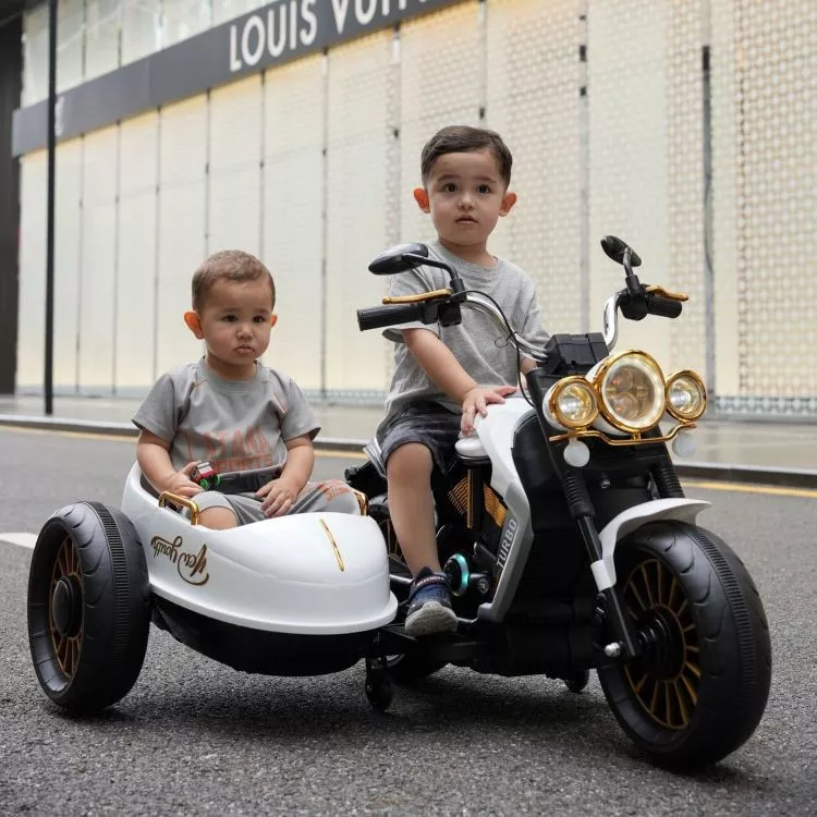 Children's Electric Motorcycle, Sidecar