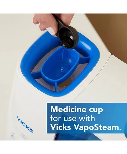 Vicks Warm Mist Humidifier – 99% Bacteria-Free Steam for Easy Breathing & Better Sleep