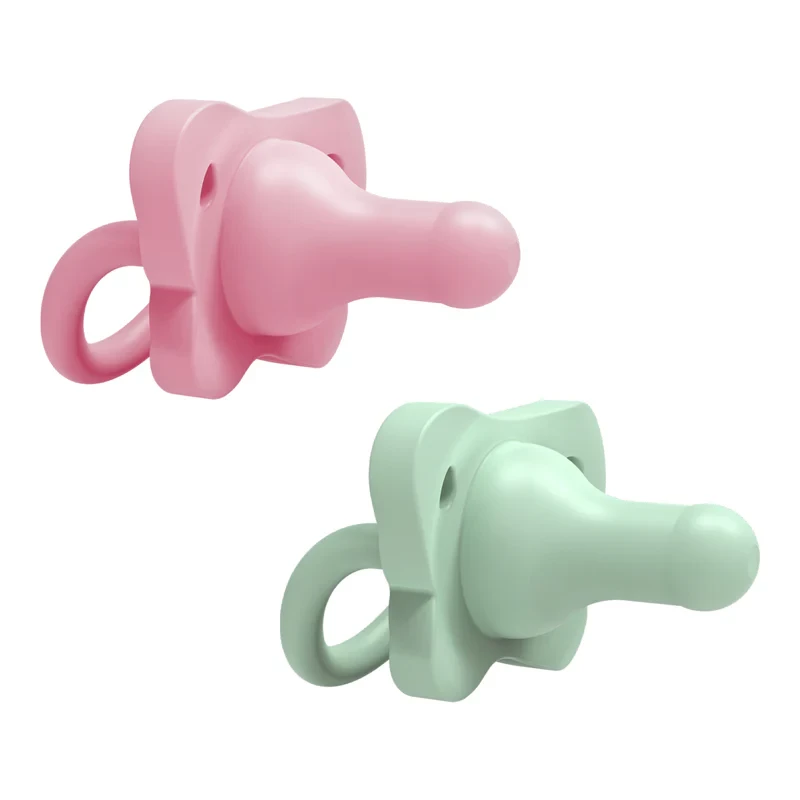 Dr. Brown’s® HappyPaci™ 100% Silicone Pacifier (2-Pack) | BPA-Free, 0-6 Months