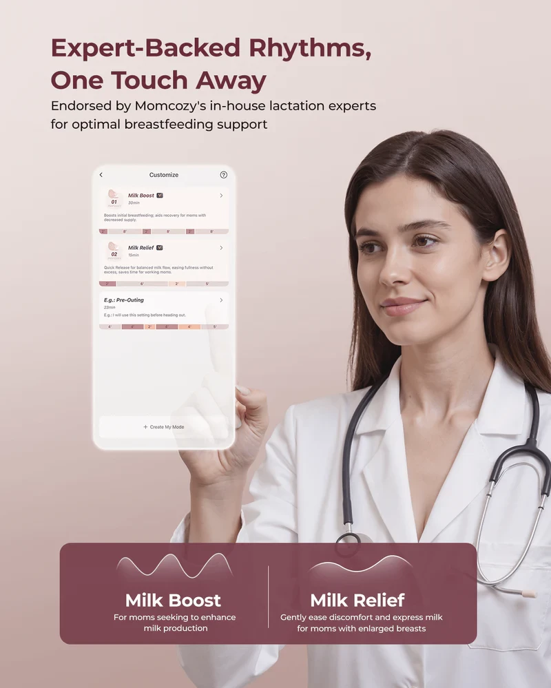 Momcozy Mobile Flow™ Hands-Free Breast Pump | M9 - single