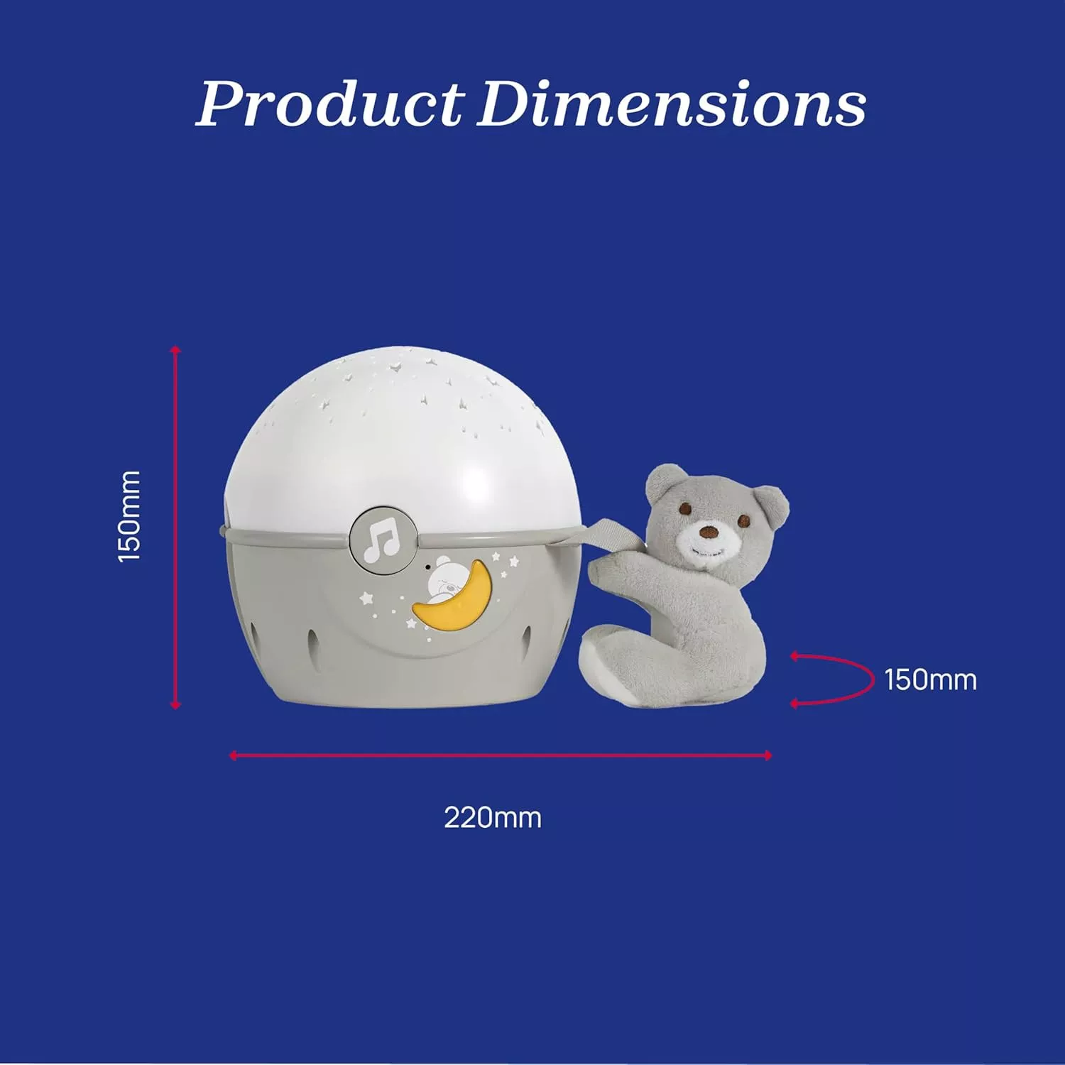 Chicco First Dreams Next 2 Stars Night Light