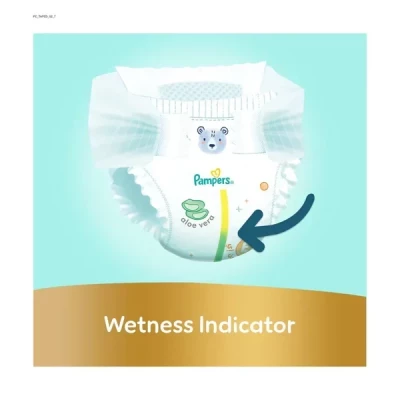 Pampers Premium Care Ultimate Comfort Taped Diapers, Aloe Vera & Vitamin E, 1000 Leak Locks, 50 Pieces