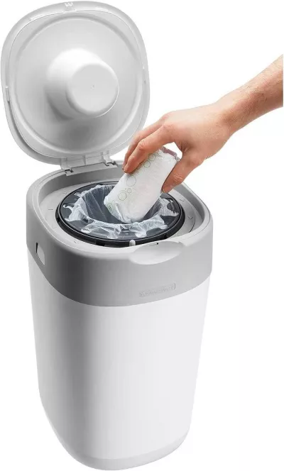 Tommee Tippee Twist & Click Diaper Bin Plus 1pc Refill Cassette