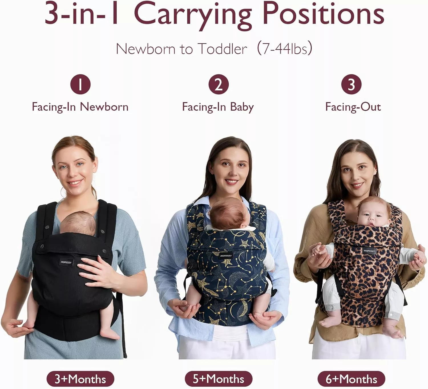 Momcozy Baby Carrier Newborn to Toddler