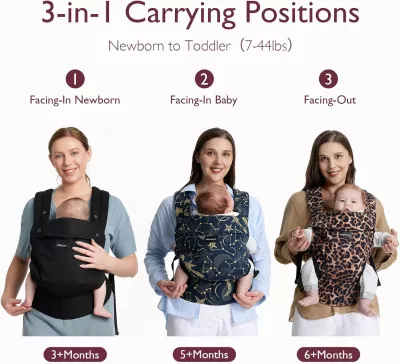 Momcozy Baby Carrier Newborn to Toddler