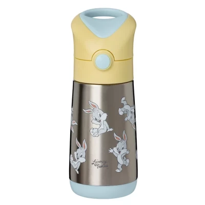B.Box Insulated Drink & Water Bottle | Insulated Double Wall Stainless Steel | Keeps Drink Cold Up to 8hrs, Warm Up to 6hrs | 350ml | 12m+