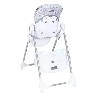 Baby Trend High Feeding Chair, Adjustable and Foldable Kids Chair with Wheels, Reclining Kids Seat with Detachable Feeding Tray
