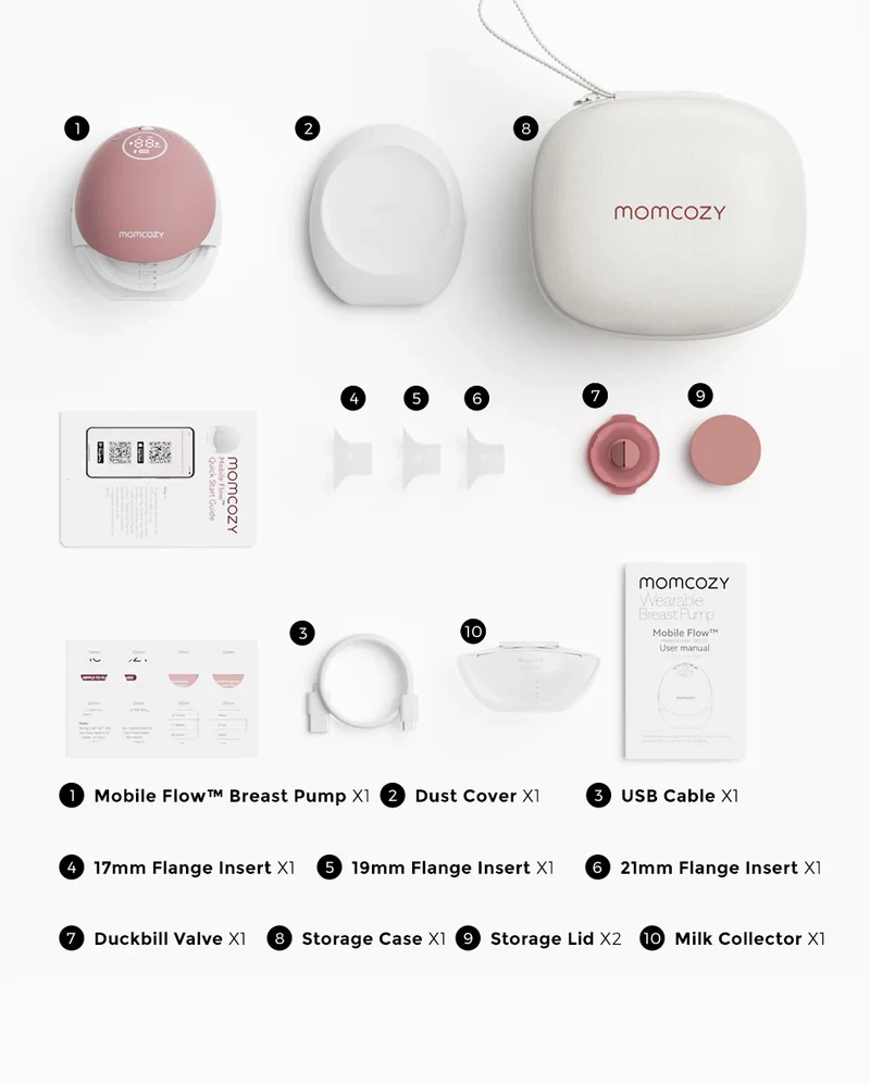 Momcozy Mobile Flow™ Hands-Free Breast Pump | M9 - single