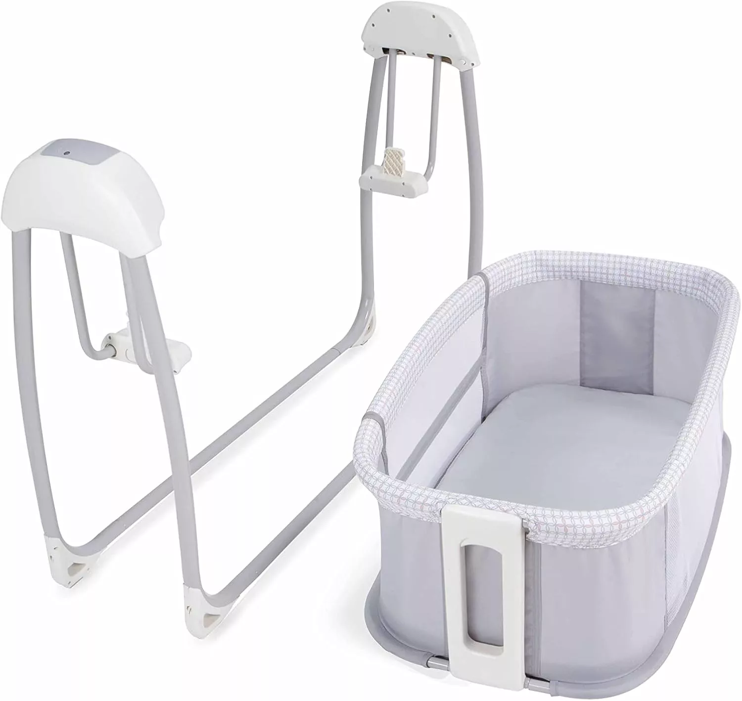 Mastela 3-in-1 Electric Swing Bedside Crib
