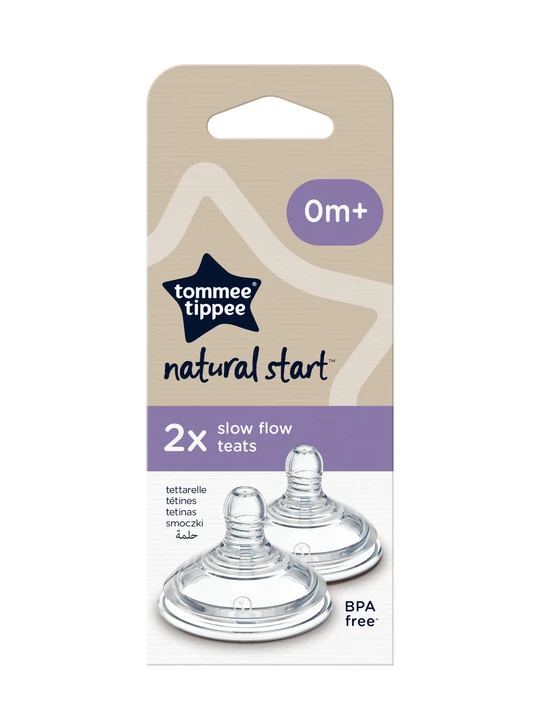 Tommee Tippee Natural Start Baby Bottle Teat, Anticolic Bottle Replacement