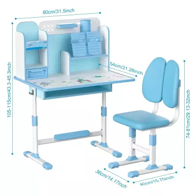 Kids Desk Chair Set