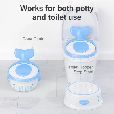 4 in 1 Baby Potty+Training Seat+Little Sofa+Step Stool