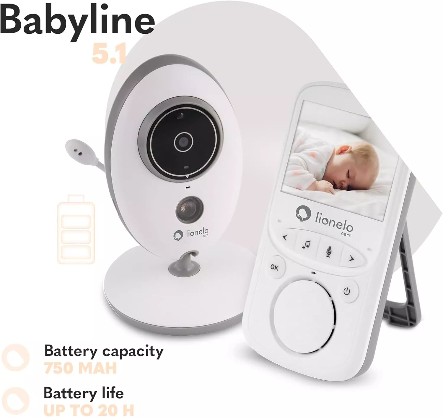 Lionelo Electronic Nanny, Babyline 5.1