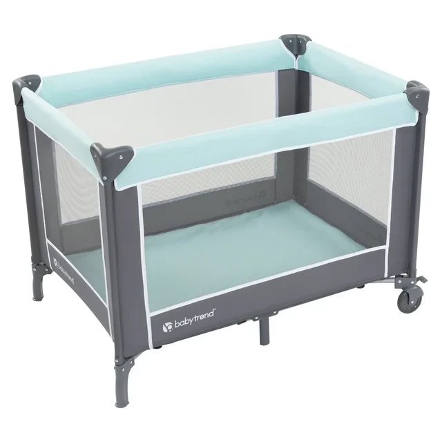 Baby Trend Portable Nursery Center Playard with Travel Bag - Twinkle Blue