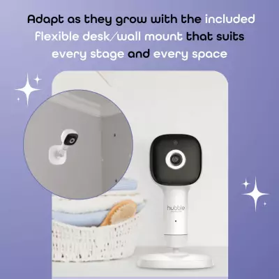 HUBBLE CONNECTED SkyVision AI Powered HD bABY mONITOR