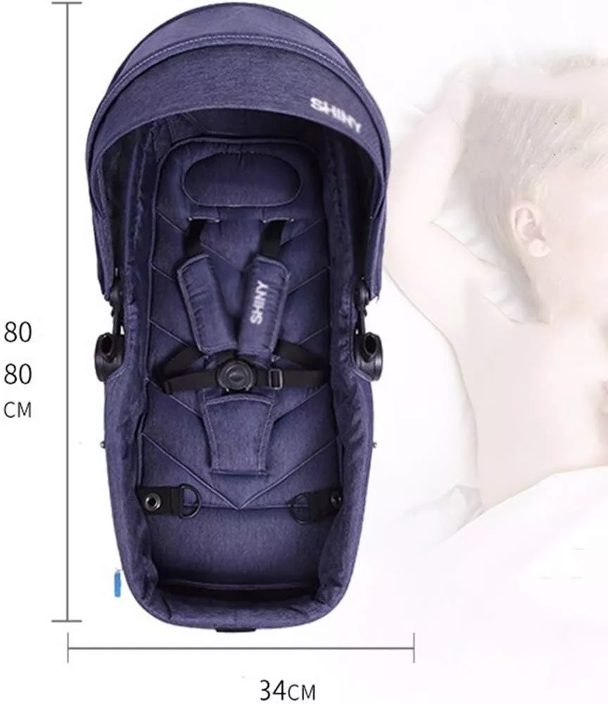 Shinny Twin Stroller