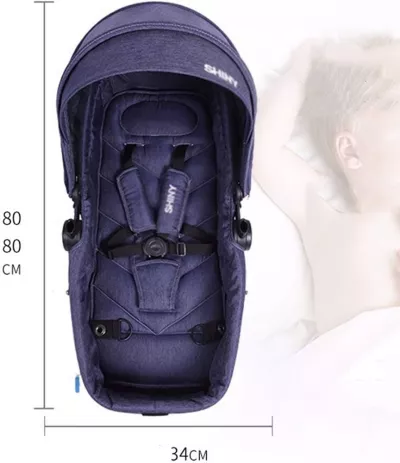 Shinny Twin Stroller