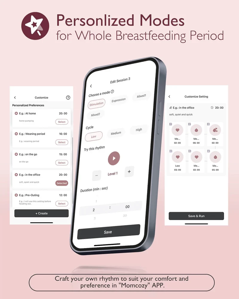 Momcozy Mobile Flow™ Hands-Free Breast Pump | M9 - single