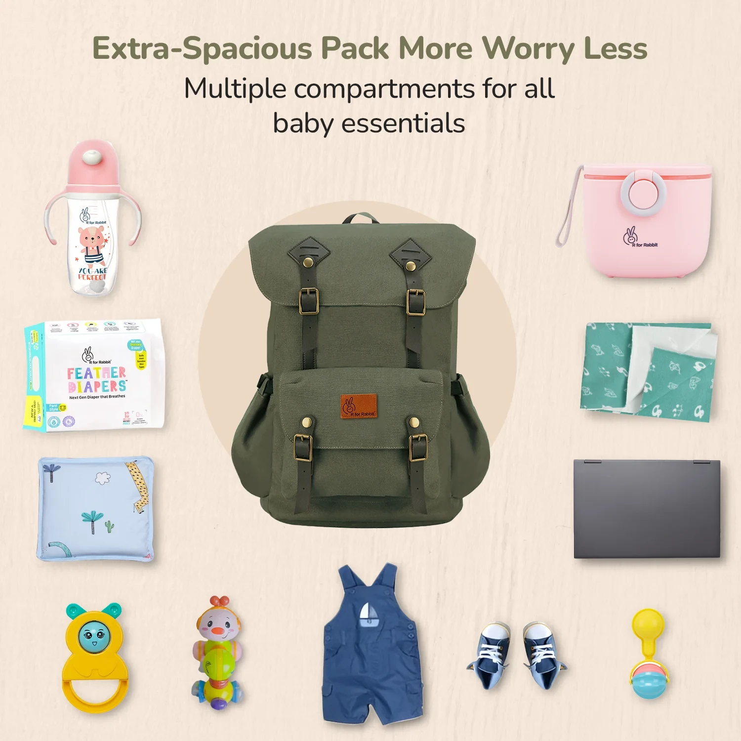Caramello Diaper Bag