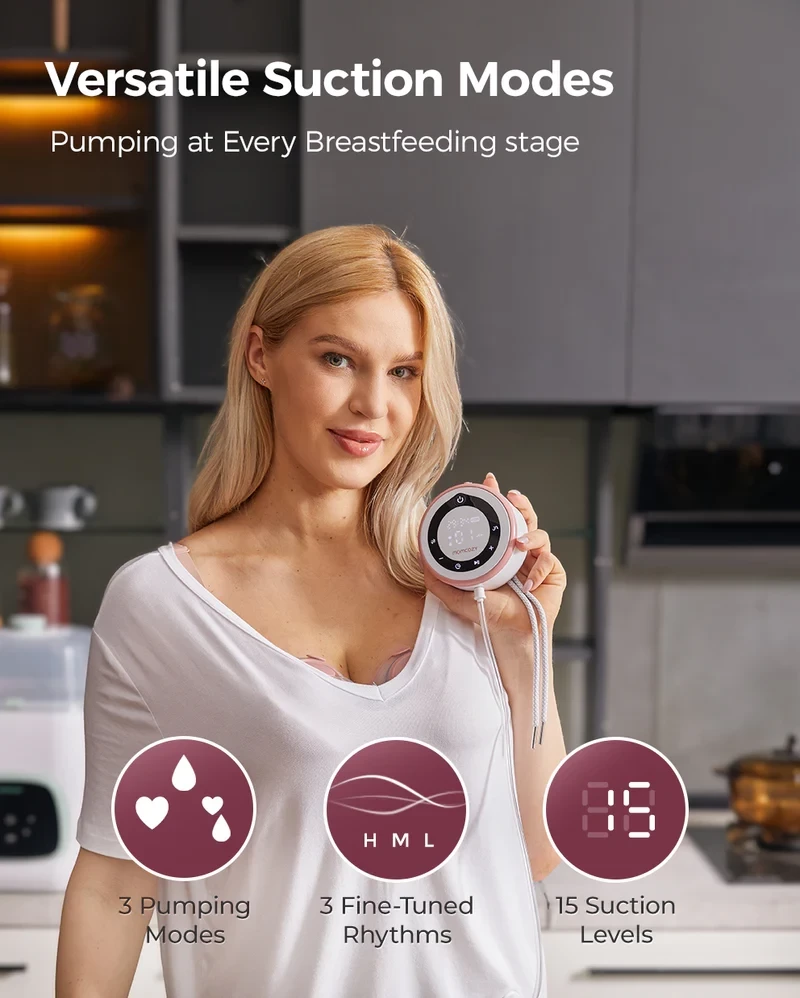 Momcozy, V1 Pro Hospital-Grade Wearable Breast Pump