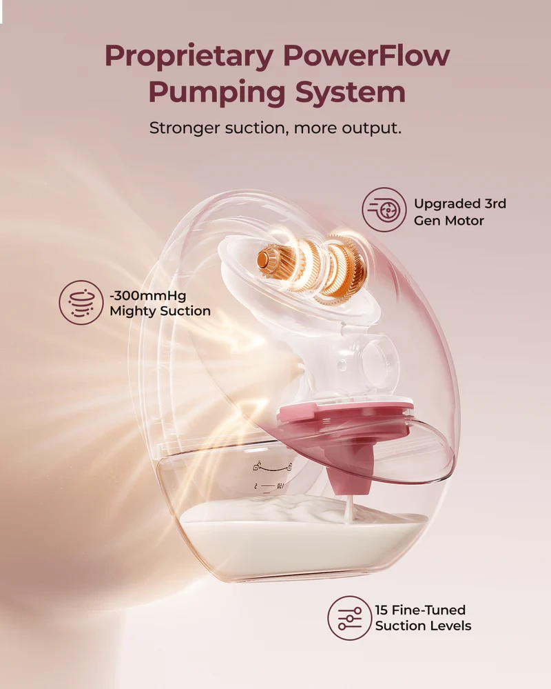 Momcozy Mobile Flow™ Hands-Free Breast Pump | M9 - single