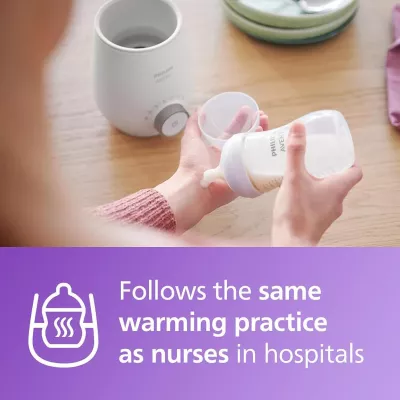 Philips Avent Premium Fast Bottle Warmer, Fast, Safe & Gentle Warming for Milk and Baby Food