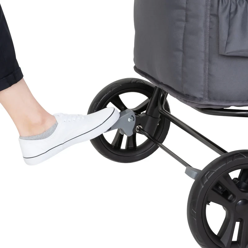 Expedition Double Stroller Wagon | 2-Seater Push & Pull Wagon with Canopy, Large Storage & 3-Point Harness, 6m+